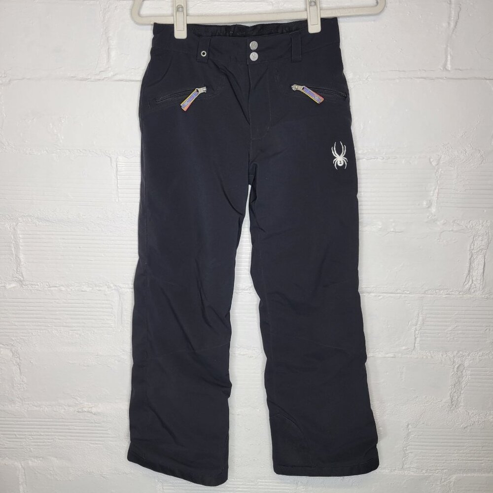 Spyder Kids Black Snow Pants